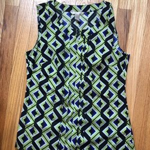 Geometric blouse
